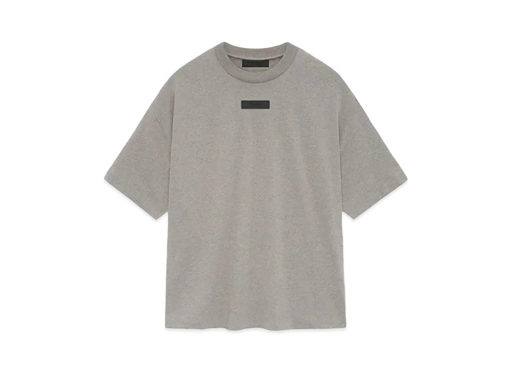 FEAR OF GOD ESSENTIALS S/S Tee "Heather Grey"