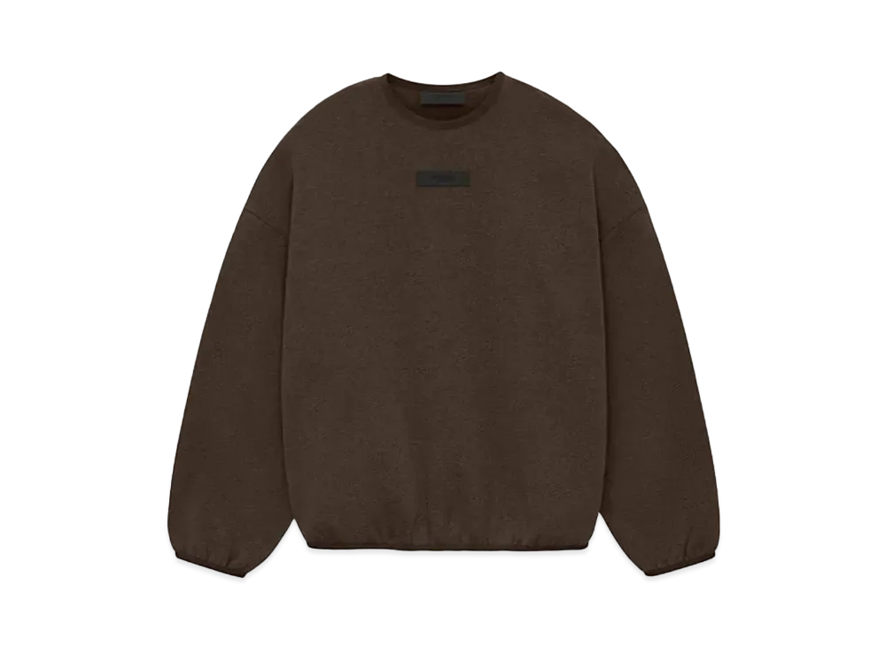 FEAR OF GOD ESSENTIALS Crewneck "Heather Wood"