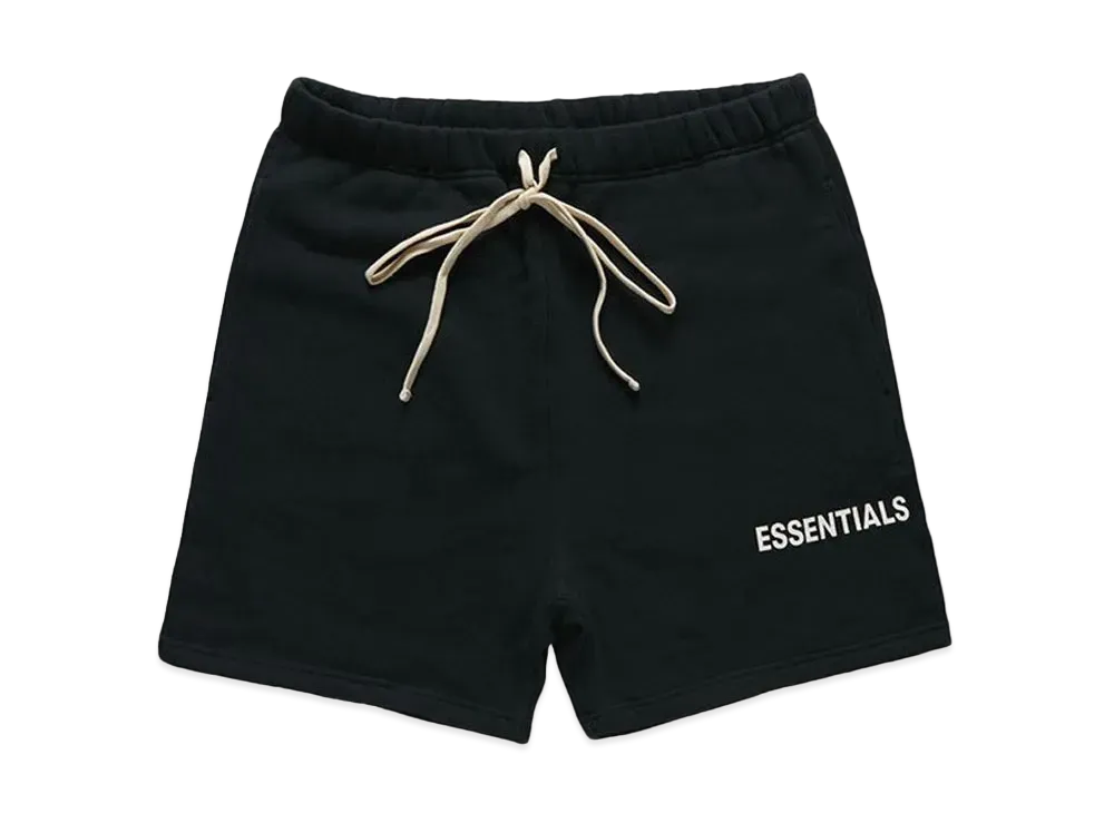 FEAR OF GOD Essentials Graphic Sweat Shorts "Black"