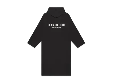FEAR OF GOD 3M Logo Nylon Hooded Rain Jacket "Black"