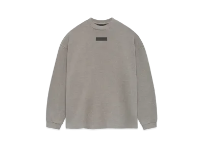 FEAR OF GOD ESSENTIALS L/S Tee "Heather Grey"