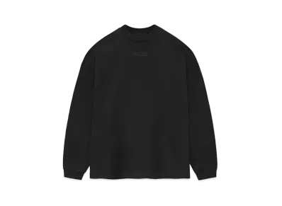 FEAR OF GOD ESSENTIALS L/S Tee "Black"