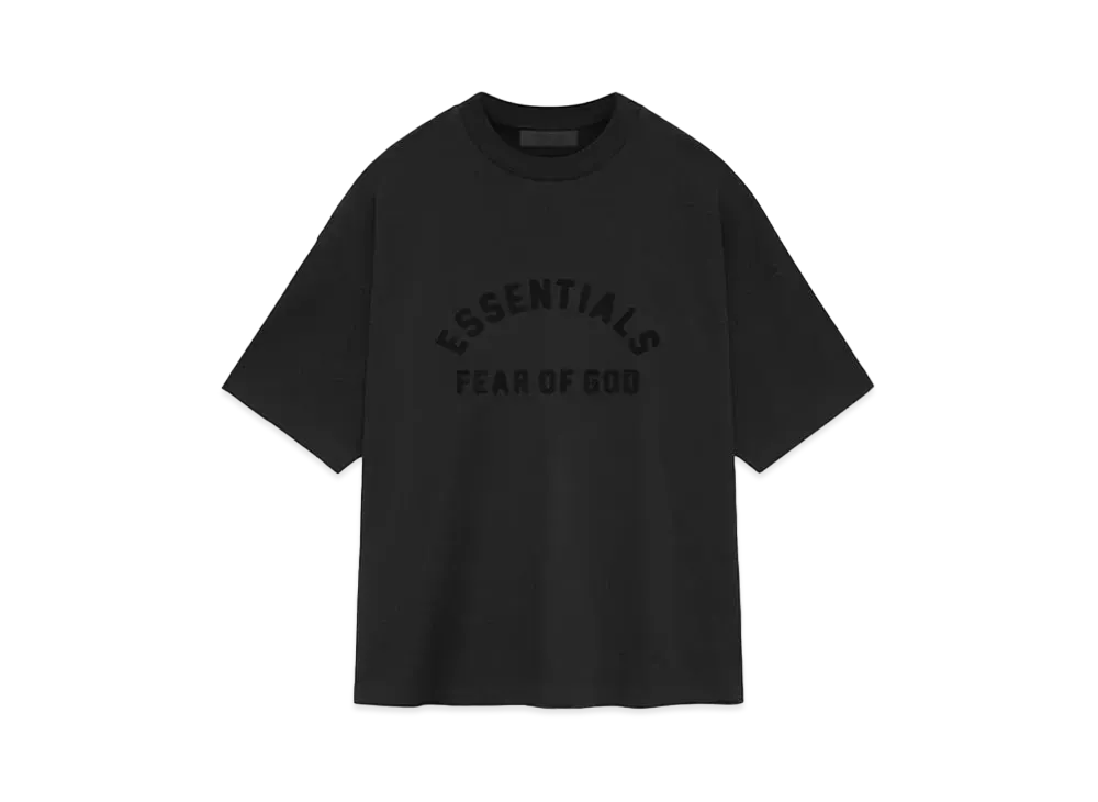 FEAR OF GOD ESSENTIALS Heavy S/S Tee "Black"