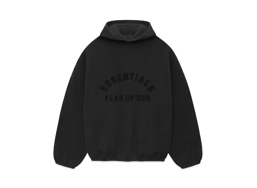 FEAR OF GOD Nylon Fleece Hoodie "Black"