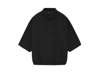 FEAR OF GOD ESSENTIALS 3/4 Sleeve Polo "Black"