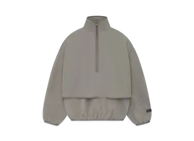 FEAR OF GOD Nylon Fleece Mockneck "Dust/Heather Grey"