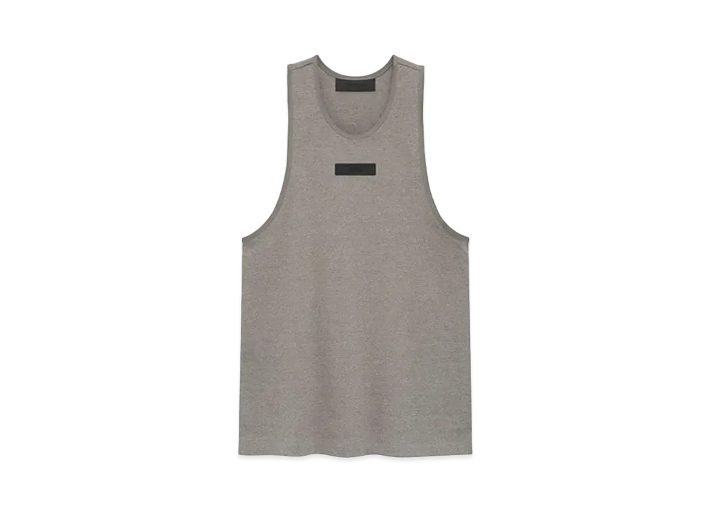 FEAR OF GOD ESSENTIALS Heavy Jersey Tanktop "Heather Grey"