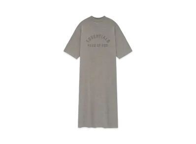 FEAR OF GOD Women's 3/4 Sleeve Dress "Heather Grey"