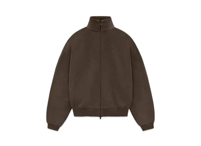 FEAR OF GOD Women's Zip Up Jacket "Heather Wood"