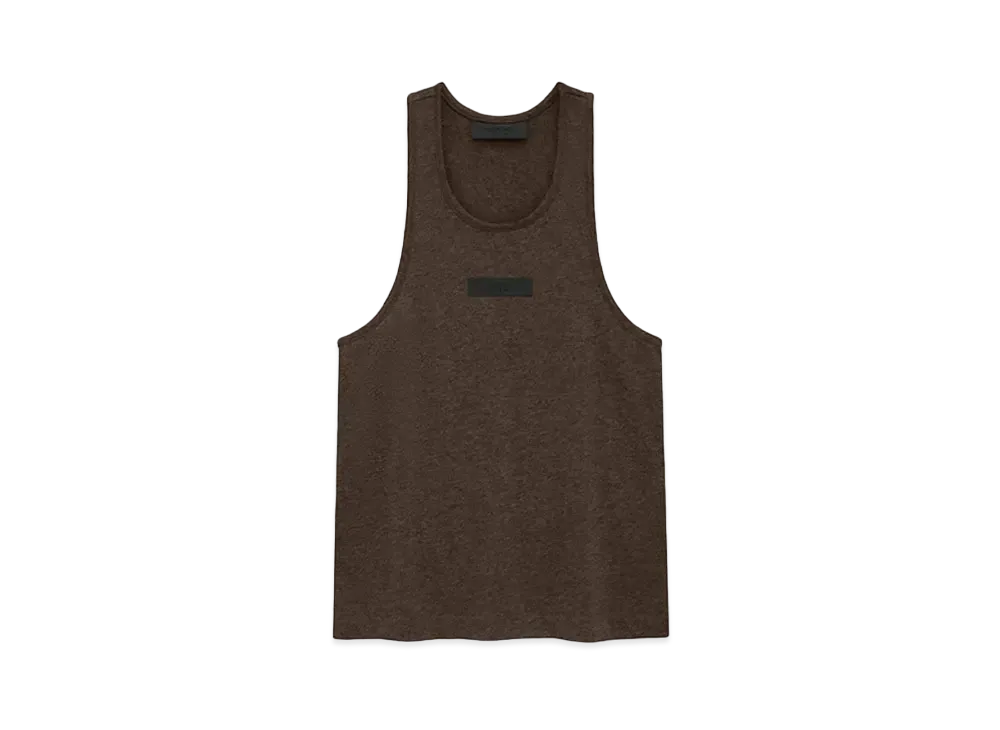 FEAR OF GOD Women's Tri-Blend Tanktop "Heather Wood"
