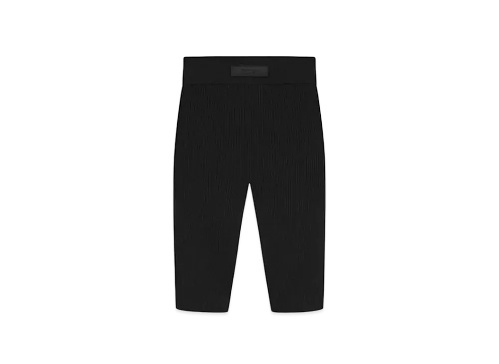 FEAR OF GOD Women's Knit Biker Short "Black"