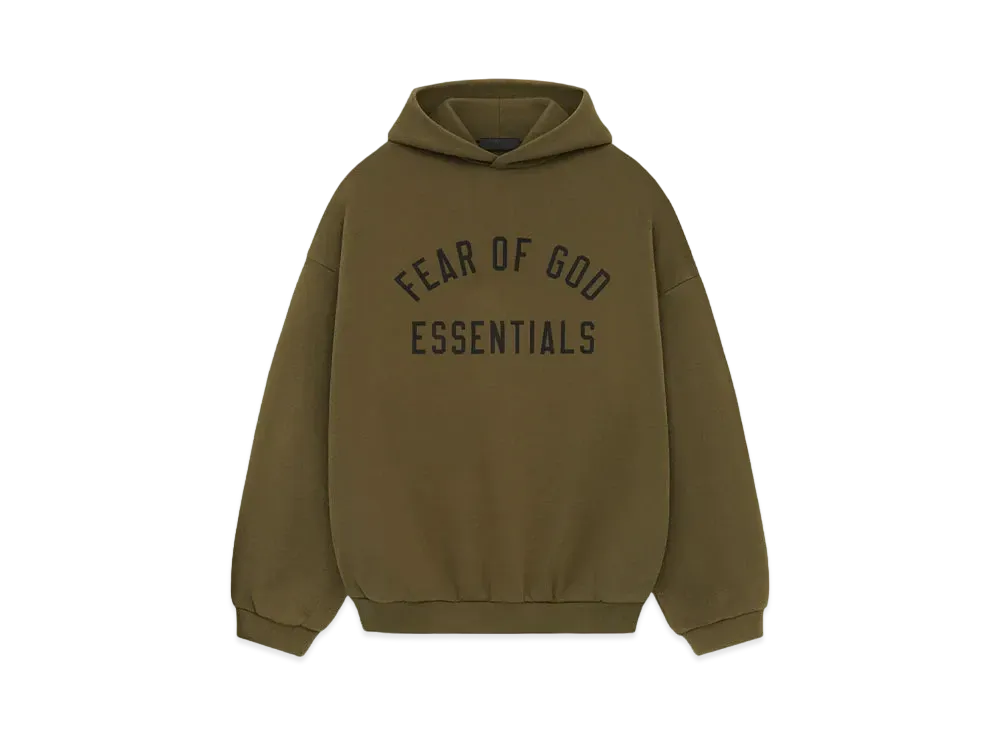 FEAR OF GOD ESSENTIALS Fleece Hoodie "Olive"