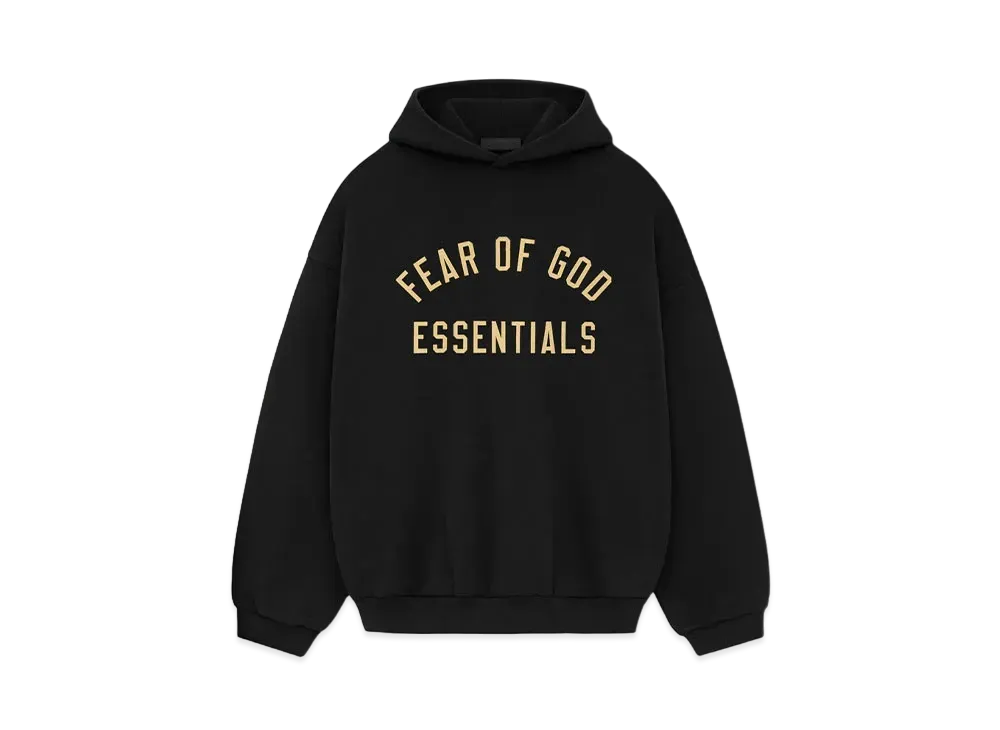 FEAR OF GOD ESSENTIALS Fleece Hoodie "Black"
