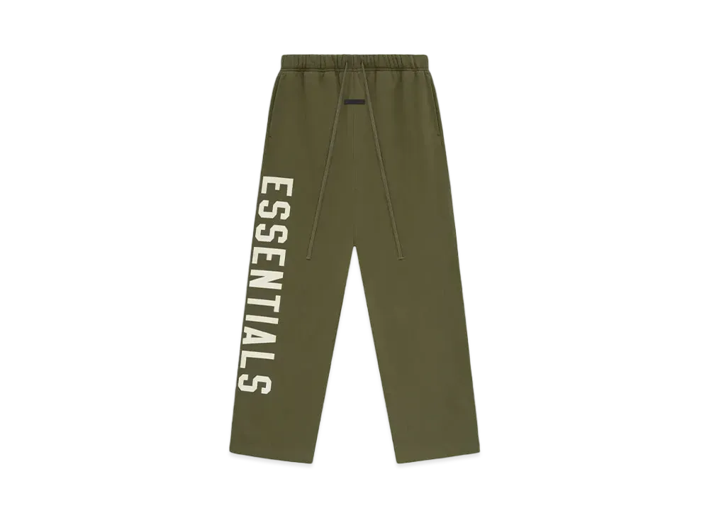 FEAR OF GOD ESSENTIALS Fleece Relaxed Sweatpant "Military"