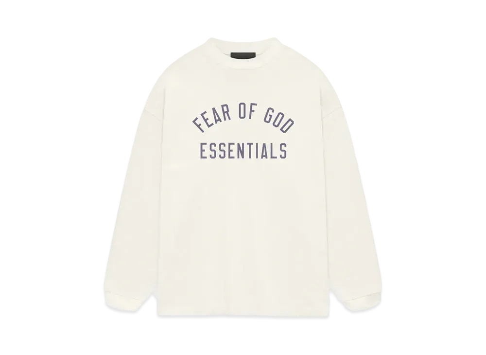 FEAR OF GOD ESSENTIALS Jersey Long Sleeve Tee "Shell"
