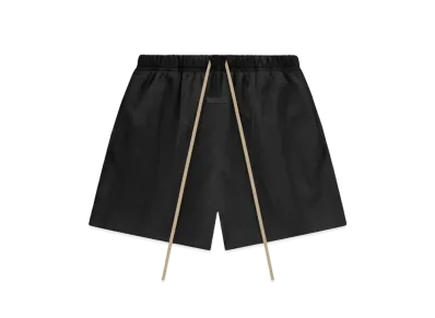 FEAR OF GOD ESSENTIALS Textured Nylon Soccer Short "Black"