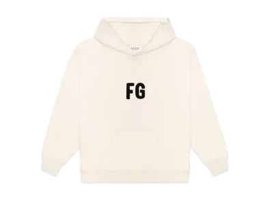 FEAR OF GOD Everyday 'FG' Hoodie "Cream"