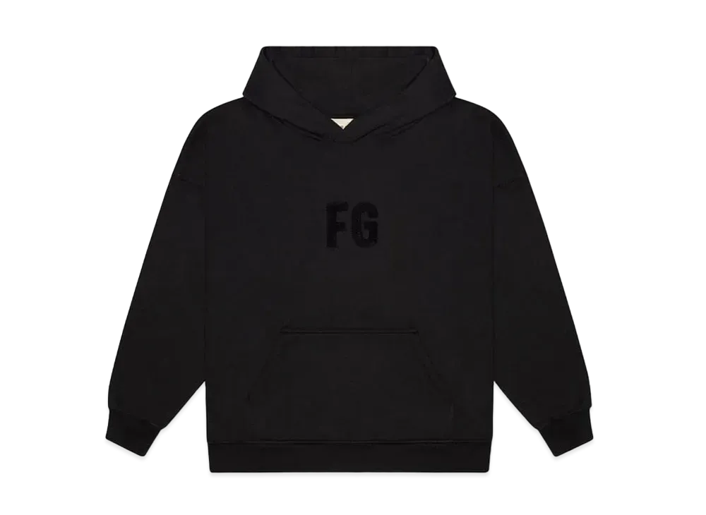 FEAR OF GOD Everyday 'FG' Hoodie "Black"