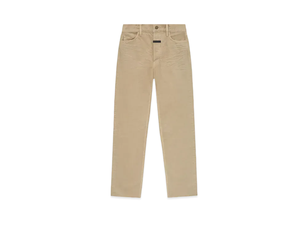 FEAR OF GOD ESSENTIALS Classic 5 Pocket "Washed Dune"