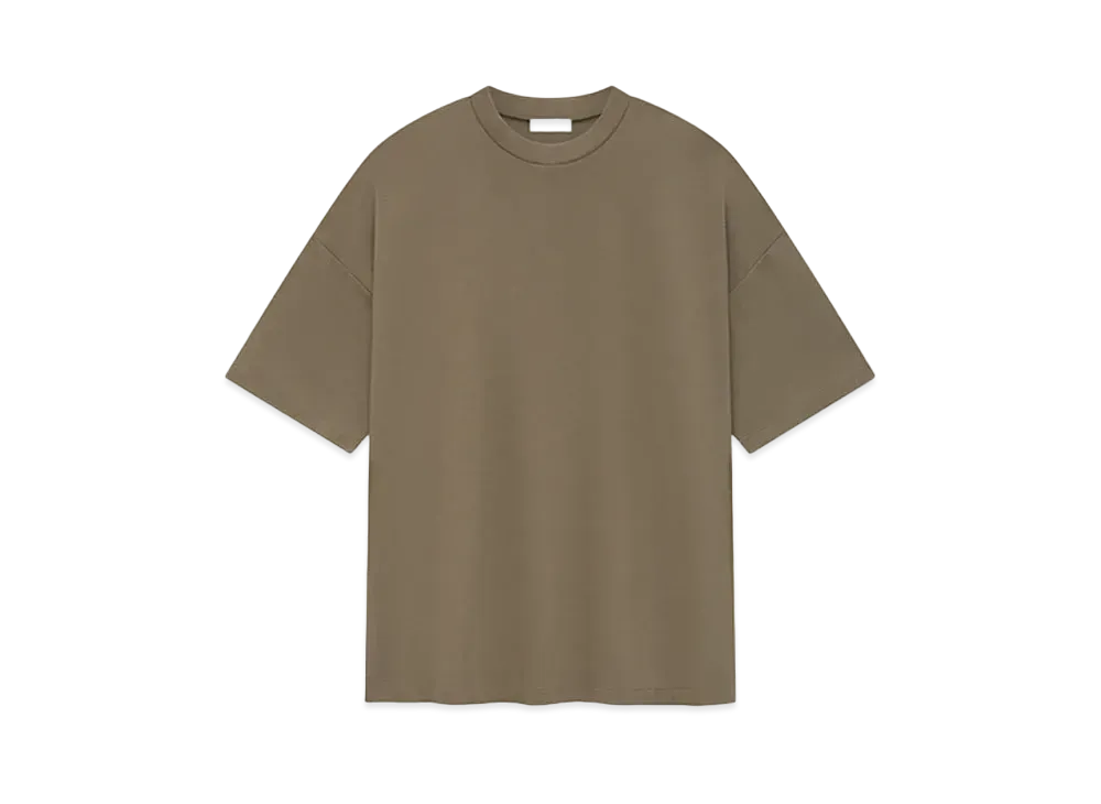 FEAR OF GOD ESSENTIALS Milano Short Sleeve Tee "Wood"