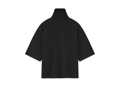 FEAR OF GOD ESSENTIALS Milano High Neck Tee "Black"