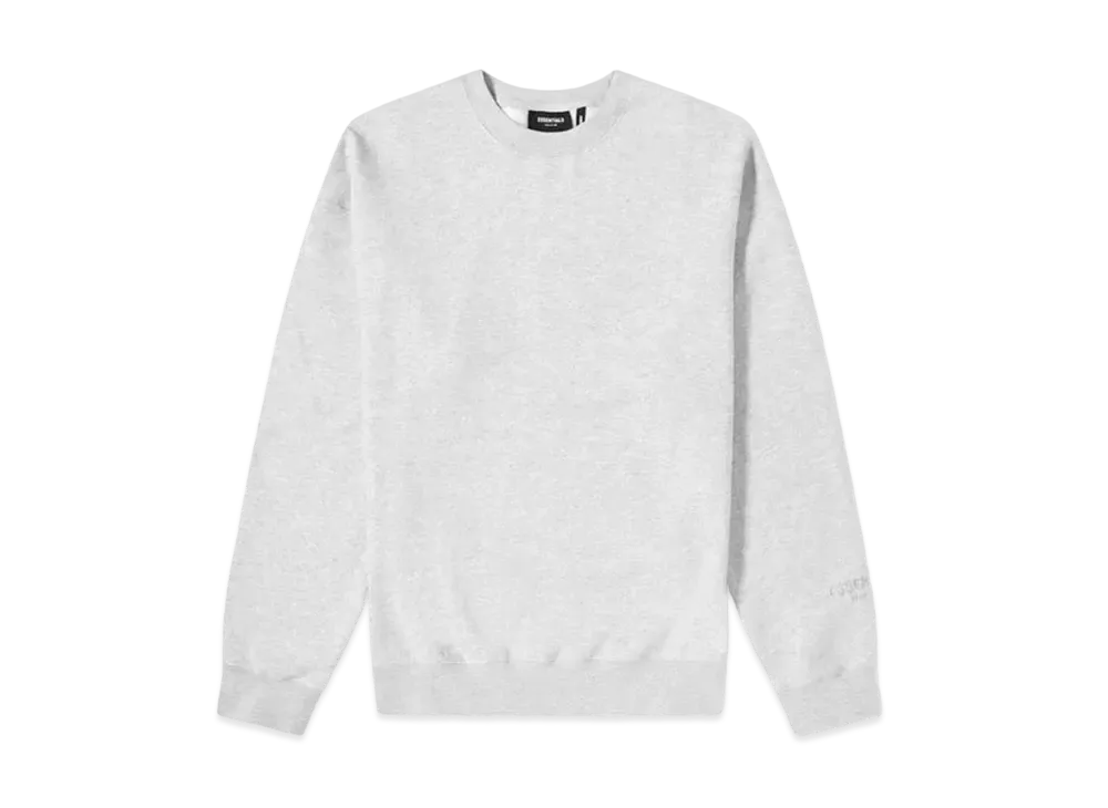 FEAR OF GOD ESSENTIALS 3M Logo Crewneck Sweatshirt "Light Grey"