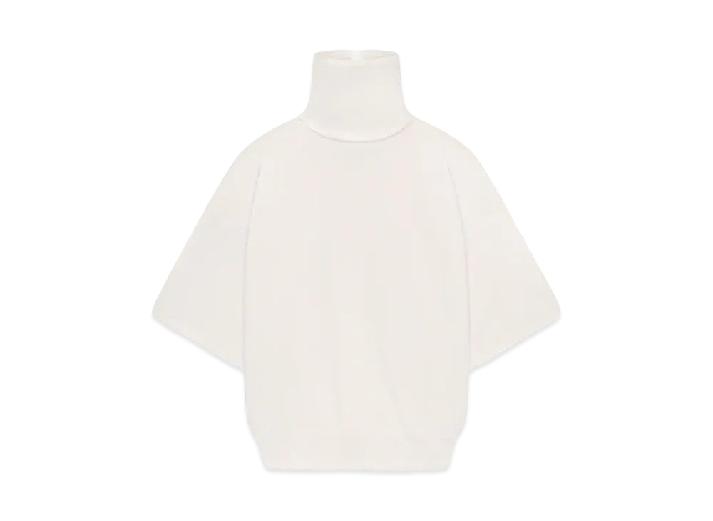 FEAR OF GOD ESSENTIALS Merino Knit High Neck Tee "Cream"