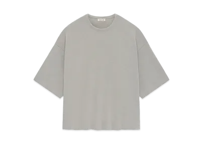 FEAR OF GOD ESSENTIALS Boucle Knit Tee "Dove Grey"