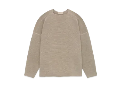 FEAR OF GOD ESSENTIALS Ottoman Straight Neck Sweater "Tan"