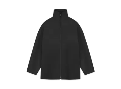 FEAR OF GOD ESSENTIALS Rubberized High Neck Jacket "Black"
