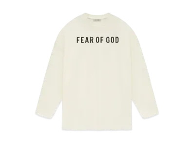 FEAR OF GOD Thunderbird Long Sleeve Tee "Cream"