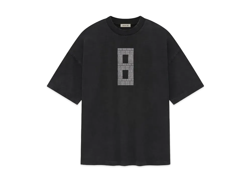 FEAR OF GOD 8 Tee "Black/Gray"