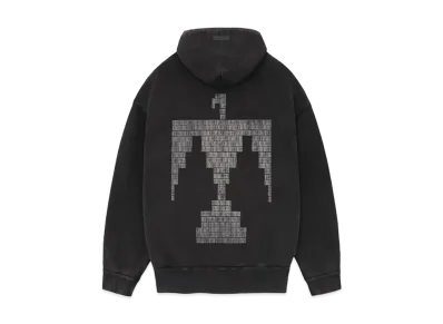 FEAR OF GOD French Terry Thunderbird Hoodie "Black/White"