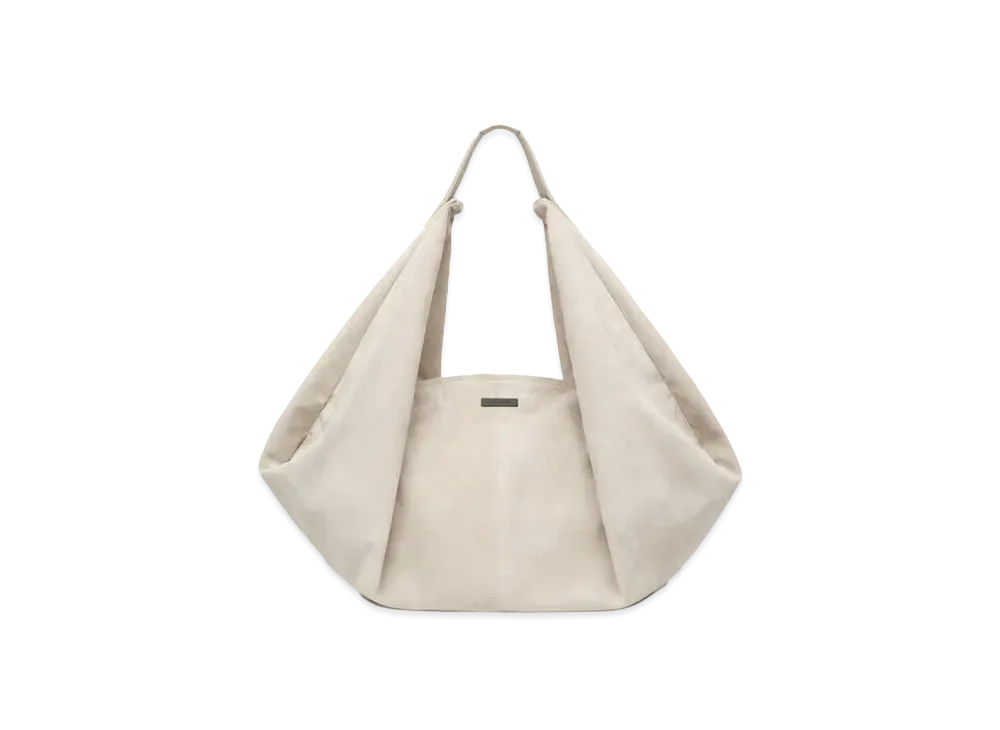 FEAR OF GOD Suede Large Shell Bag "Sand"