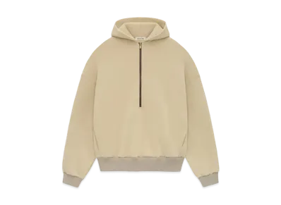 FEAR OF GOD Fleece Half Zip Hoodie "Dune"