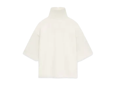 FEAR OF GOD Cotton Wool High Neck Short Sleeve Shirt "Cream"
