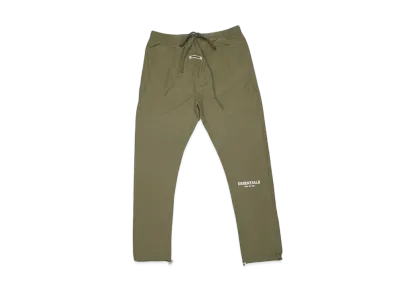 FEAR OF GOD ESSENTIALS Nylon Track Pants "Olive"