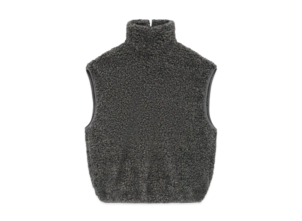FEAR OF GOD Polar Fleece High Neck Muscle Tee "Vintage Black"