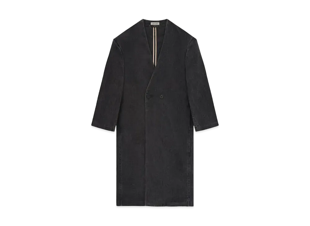 FEAR OF GOD Denim Duster "Vintage Black"