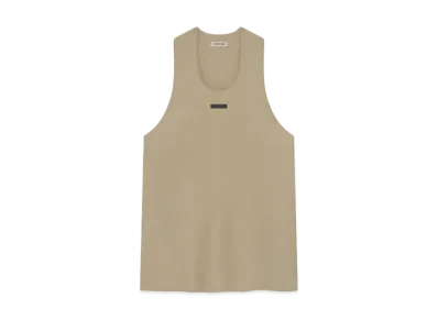 FEAR OF GOD Wool Double Layer Tank Top "Dune"