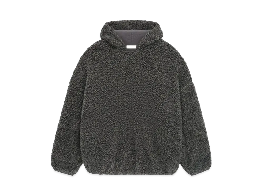 FEAR OF GOD Polar Fleece Hoodie "Vintage Black"