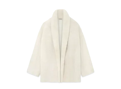 FEAR OF GOD Sherpa Shawl Collar Jacket "Cream"