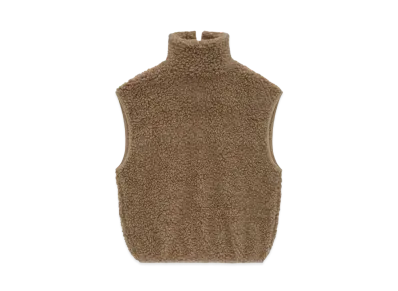 FEAR OF GOD Polar Fleece High Neck Muscle Tee "Dune"