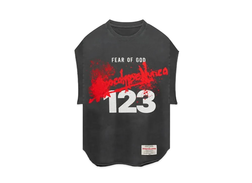 FEAR OF GOD Apocalypse Nunca Cut Off "Vintage Black"