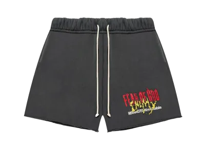 FEAR OF GOD Look, Its The Enemy Short "Vintage Black"