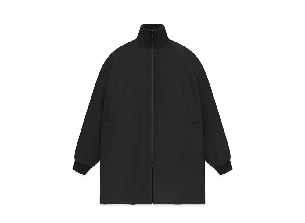 FEAR OF GOD Weighted Twill Filled Car Coat "Black"