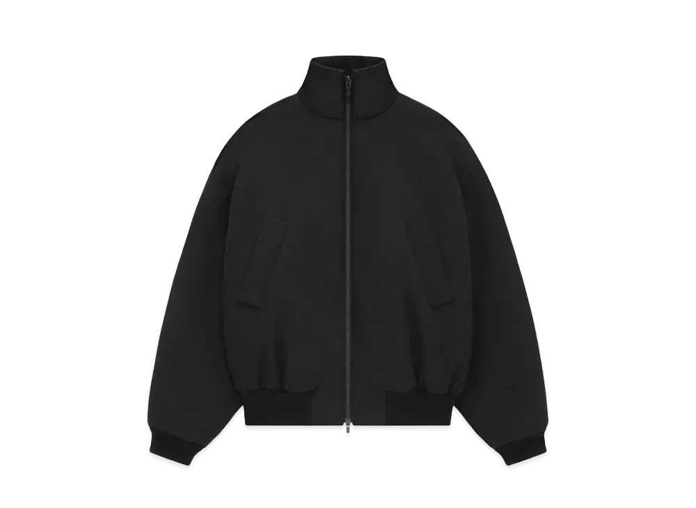 FEAR OF GOD Weighted Twill Bomber "Black"