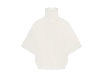 FEAR OF GOD Merino Knit High Neck Tee "Cream"