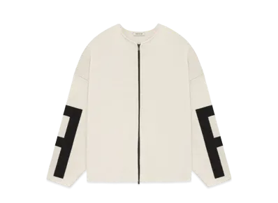 FEAR OF GOD Merino Full Zip Sweater "Lemon Cream"