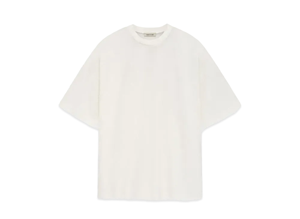 FEAR OF GOD Milano Short Sleeve Tee "Cream"
